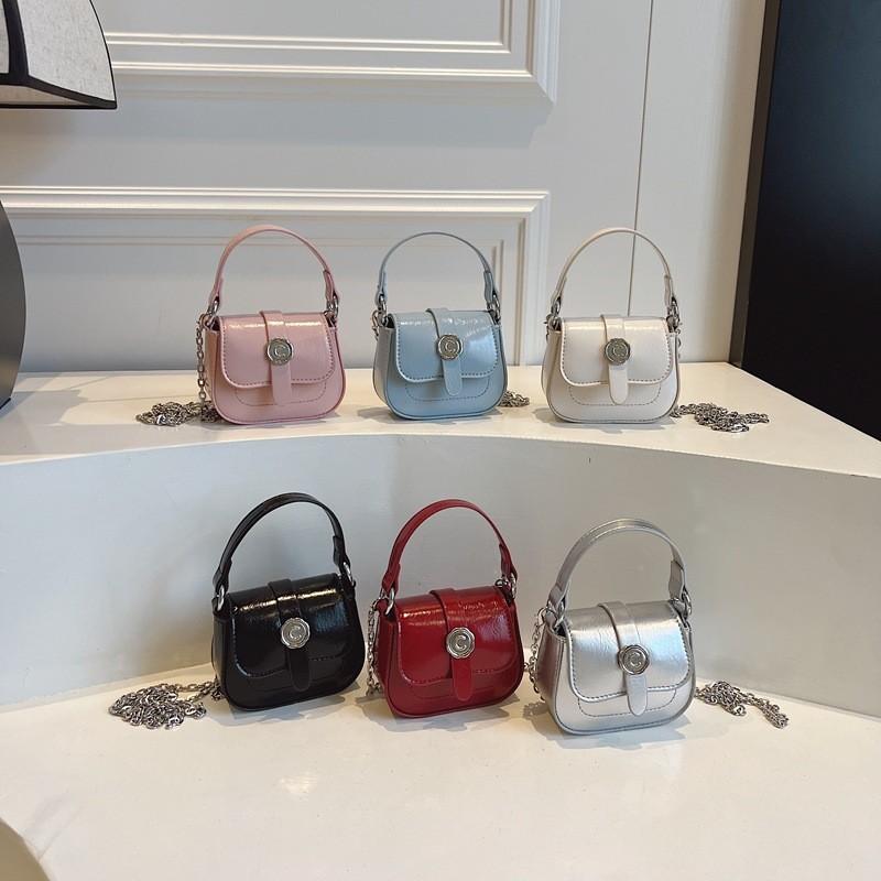 Macaron Leather Small Handbag For Women With Soft Pu Material And Crossbody Style For Daily Use