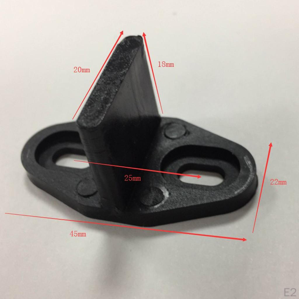 Направляющий зажим нижнего пола двери для раздвижного оборудования сарая с винтами