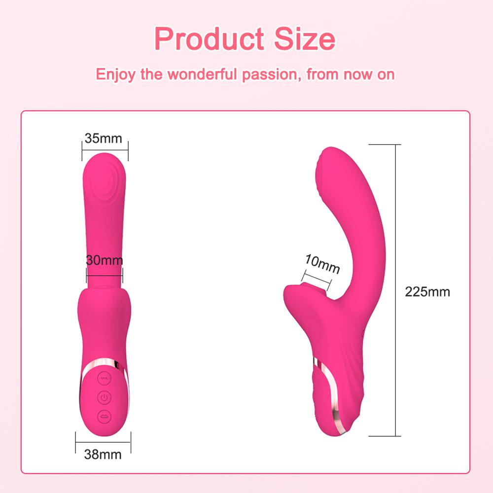 Clit Sucker Vibrator for Women Vagina G-Spot Vibrator Female Masturbator Clitoris Stimulator Adult Goods Sex Toy for Women