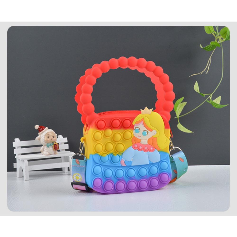 Детский милый кошелек с нулевым прессом, музыкальный рюкзак, детская игрушка-головоломка для снятия стресса, сумка