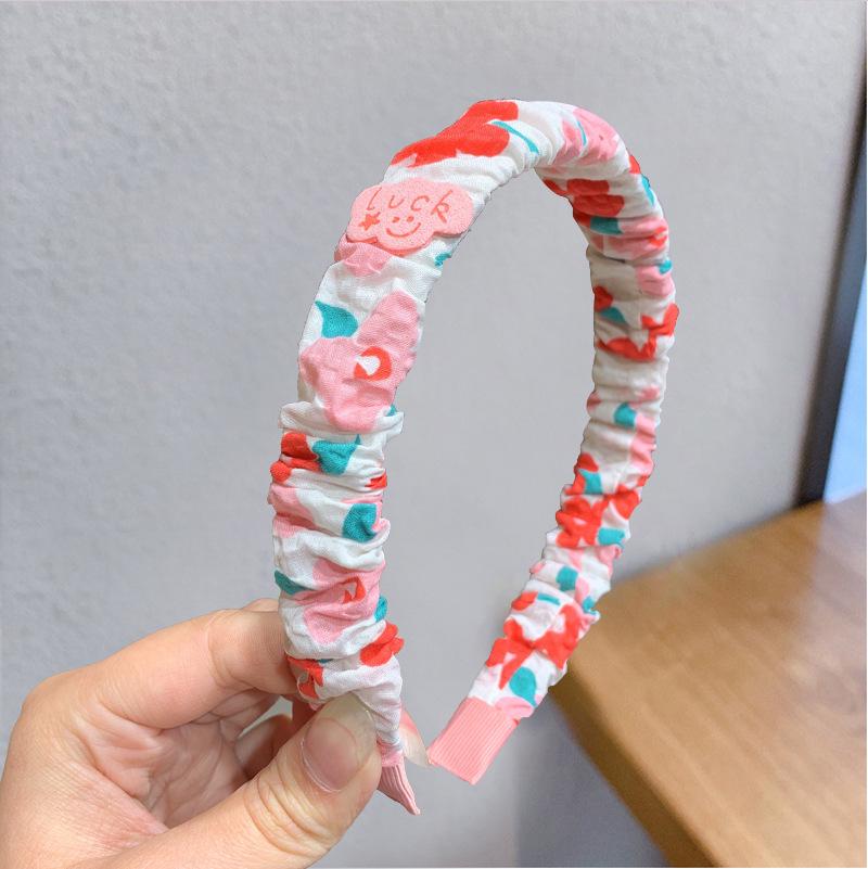 Изысканная повязка на голову с цветочным узором и стразами – высококачественный ретро-аксессуар для волос для женщин