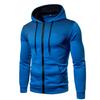 Mens Zipper Hoodie Male Dialy Casual Sports Hooded Jackets Four Seasons Cool Motorcycle Coat