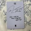 [USED] BTS BE Unreleased Lucky Drop Trading Card JIN