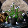 Halloween Eyeball Green Chenille Pipe Cleaner Stems DIY Hanging Decoration Insert