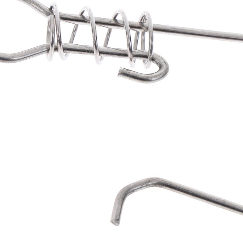 Портативный ремень из нержавеющей стали с замком для рыбы 14/18 см, принадлежности для инструментов для живой рыбалки