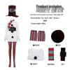 Adult Snowman Costume for Couples - Christmas Cosplay & Party Outfit