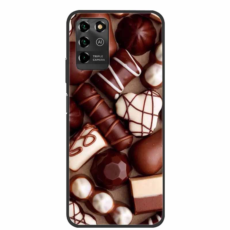 Для ZTE Blade V30 Vita Чехол Роскошный Бампер Силиконовый ТПУ Мягкий Чехол для Телефона Для Blade V30 Vita Ударопрочный Funda Мультяшный Coque