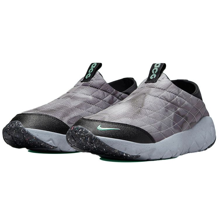 Nike Кроссовки унисекс ACG Moc 3.5 Black Green Glow Pure-Platinum DX4291-001
