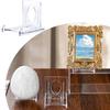 Acrylic Display Stand Clear Picture Frames Rack Wedding Home Decor Display Easels