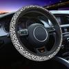 Cheetah Leopard Steering Wheel Cover - Leopard Steering Wheel Covers Women Men Girls Car Accessories Decor Anti-Slip Auto Neoprene Universal 15 Inch