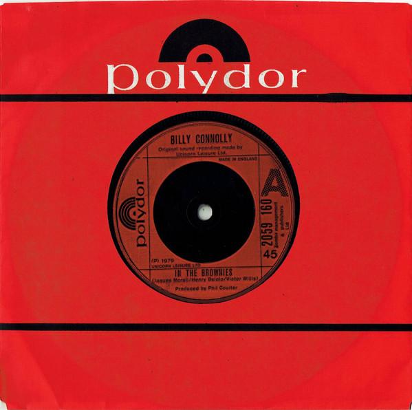 7-дюймовая пластинка БИЛЛИ КОННОЛЛИ - In The Brownies 2059160 Polydor 1979 Великобритания Поп Б/У