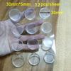 1 Sheet Clear Soft Silicone Door Stopper Bumper Mute Stickers Wall Protection Muffler Pad Door Stopper Furniture Anti-crash Pad