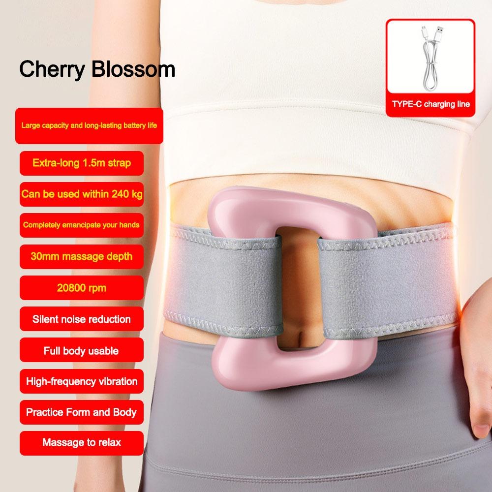 With Belt Electric Fascia Ring USB Charging Rotating Massage Belt for Body Massage Tools