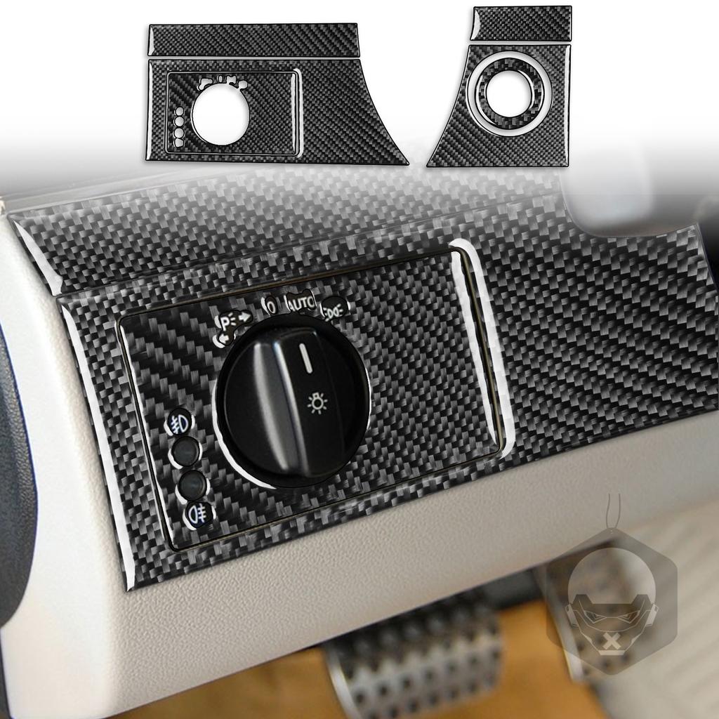 Gear Shift Instrument Reading Lamp Doors Handle Lift Panel Carbon Fiber Sticker Trim For Mercedes Benz B Class W245