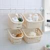 Stackable Hanging Storage Basket for Kitchen and Bathroom