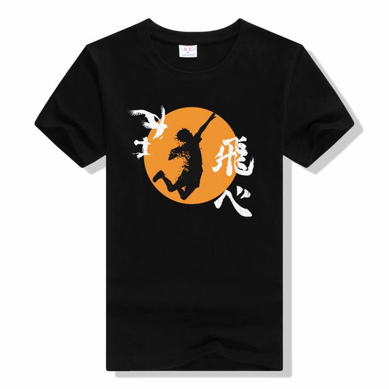 Oya Oya Oya Haikyuu Unisex Футболка унисекс Kuroo Anime Bokuto Manga Shoyo Волейбол Креативная футболка унисекс Футболка с коротким рукавом Хлопковые топы футболка