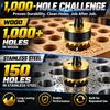 15-80mm Bi-Metal Hole Saw with Pilot Drill Hole Cutting Tool  Handheld Electric Drills