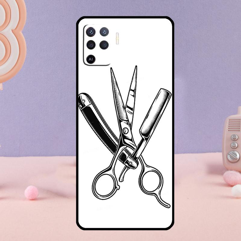 Чехол для телефона парикмахерской, салона красоты, стилиста волос для Oppo A80 A60 A40 A94 A54 A98 A78 A18 A38 A58 A16 A76 A96 A17 A77 A74 A57S A15