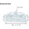 Крышка бензобака, совместимая с John Deere STX 38 46 L 100 105 107 108 120 130 LA 125 D 160 170# GX22166