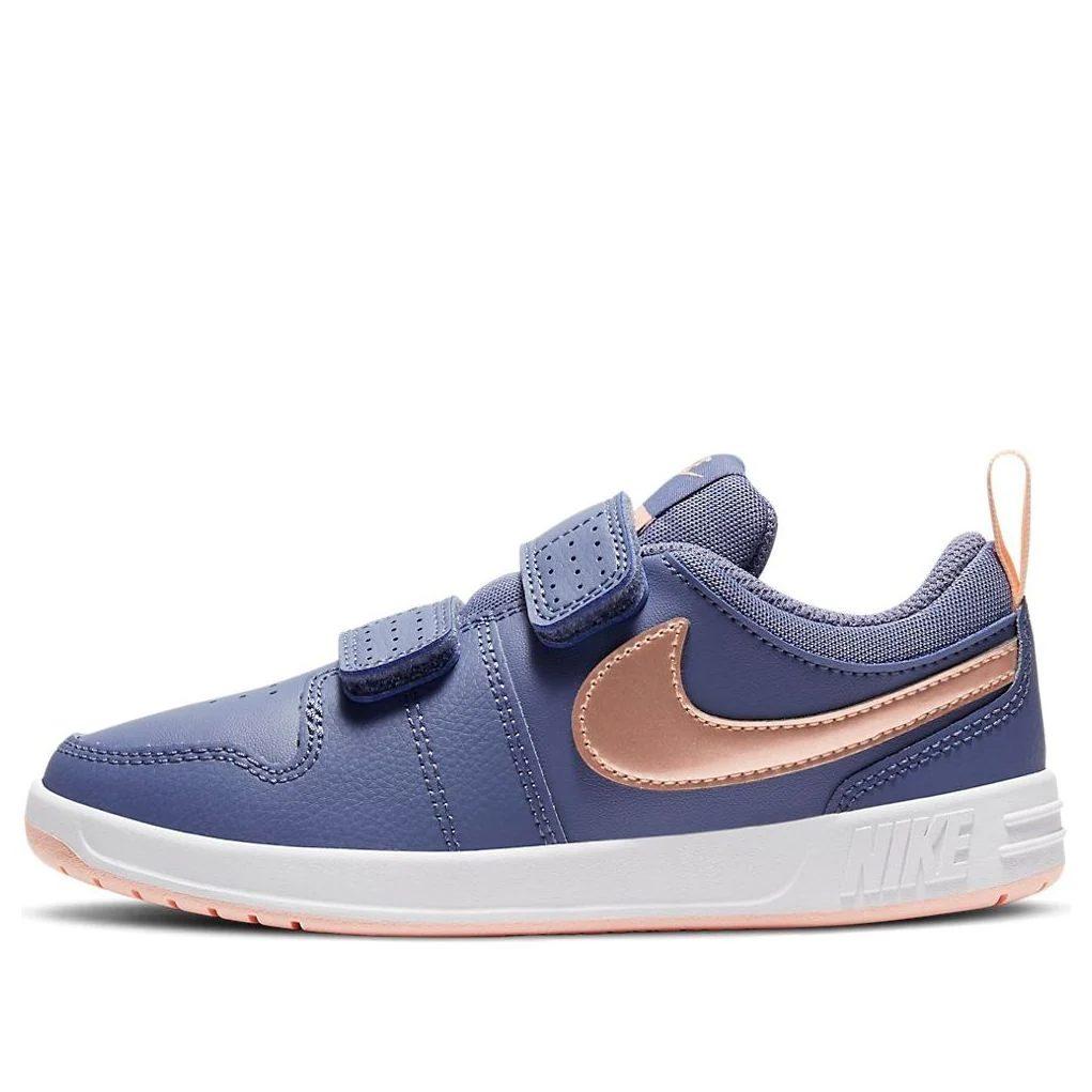 Nike Кроссовки для скейтбординга Pico 5 Low top Детские Сине-розовые Дети Возраст 3-7 Лет AR4161-401