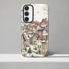Мягкая обложка Чехол Capa для Samsung Galaxy S25 A56 A16 S23 A36 S23Ultra S20 FE S25Ultra S24 Ultra A26 A Тихая рождественская ночь