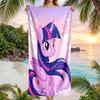 Twilight Sparkle Fashion Beach Towel: Ideal for Summer Adventures Soft, absorbent and quick drying suitable for swimming and bathing