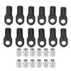 12pcs Rod Ends with Hollow Balls RC Car Part Fit for Traxxas 110 E REVO Revo RC Car