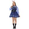 M-xl Костюм полицейского Джуди Хоппс с длинным рукавом из Зверополиса для веселых ролевых мероприятий