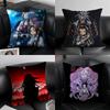 Anime Passionate SShaman KKing Cushion Cover Pillow Case Antidustmite Invisible zipper silky short plush Sofa cushion