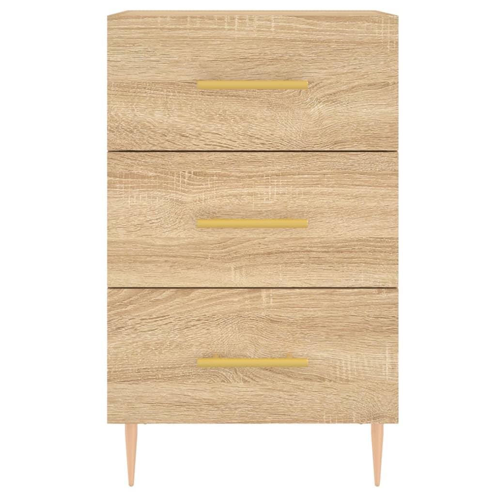 Nightstand Sonoma Oak 40x40x66 cm Particleboard