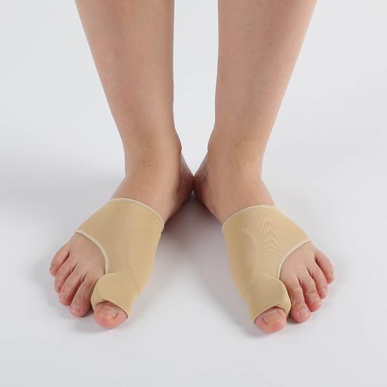 1 пара удобных рукавов для пальцев, идеально подходит для дня и ночи, устойчива, удобна при ношении защитных средств для ног для облегчения боли