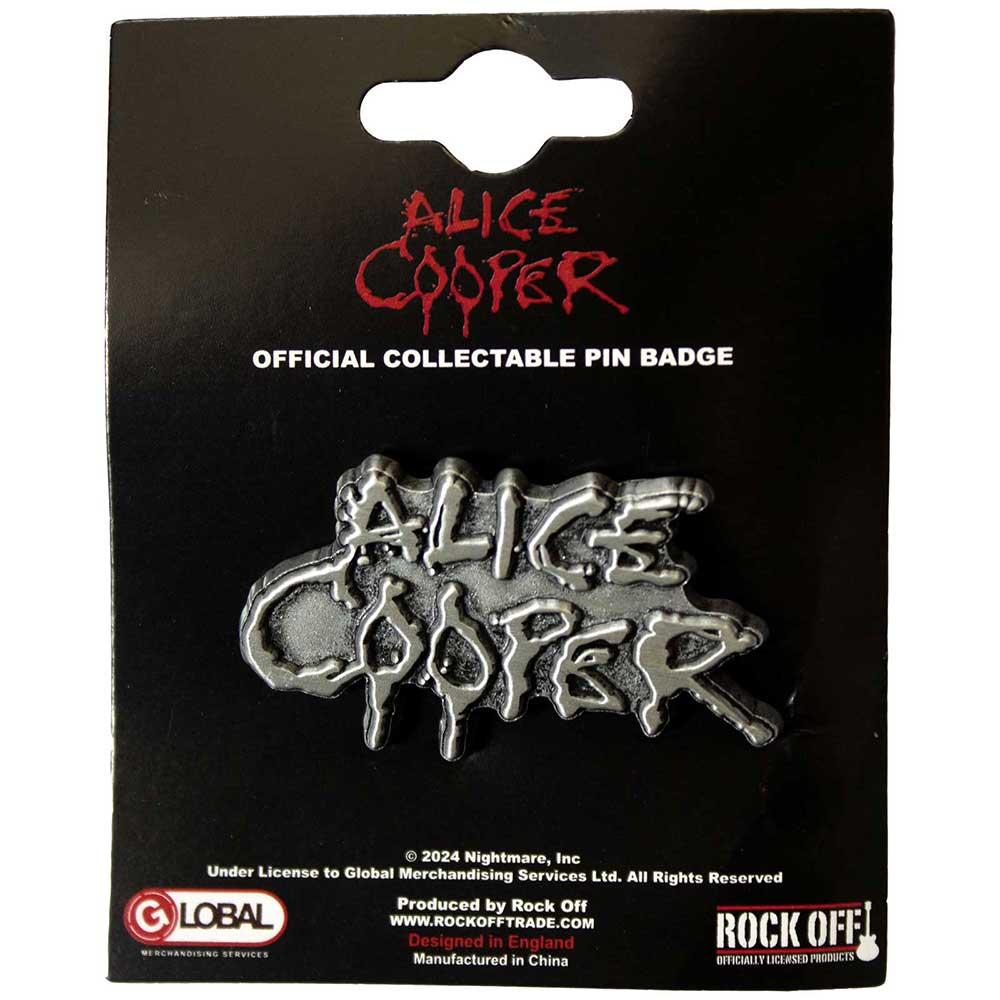 Значок с логотипом Alice Cooper