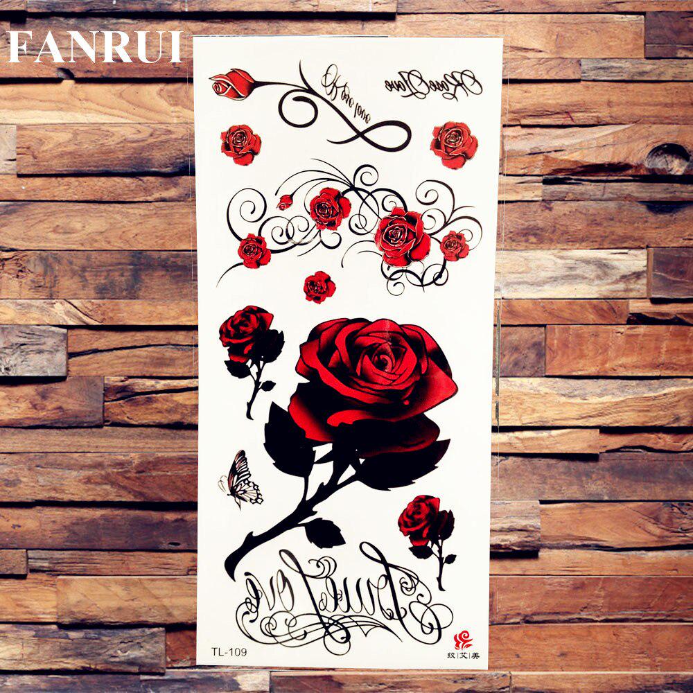 3D Scorpion Temporary Tattoos Realistic Fake Dreamcatcher Wolf Fox Owl Tatoos Sticker For Women Men