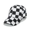 2022 New Black White Houndstooth Baseball Caps for Men Women Retro British Style Plaid Hat Summer Trucker Cap Gorras Hombre