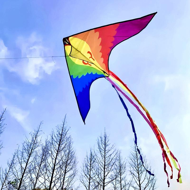 2026 High-End Rainbow Kite for Adults: Easy Flying, Vibrant Colors, Perfect for Light Breeze and Photography