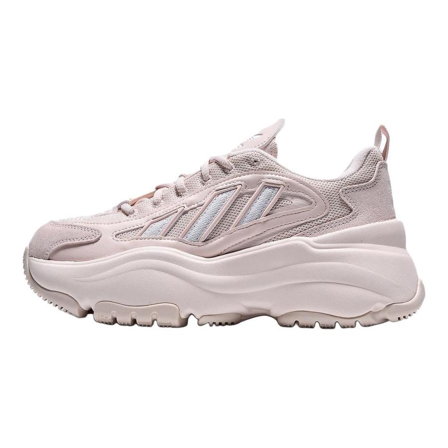 adidas Оригинальные OZGAIA Низкие Массивные Кроссовки Женские Светло-розовые KJ7309