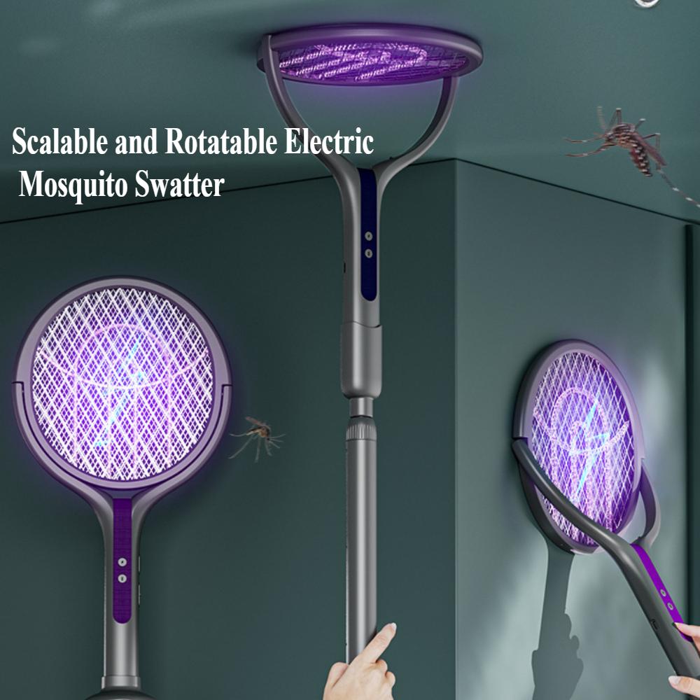 Масштабируемое расширение Mosquito Killer, USB перезаряжаемая бытовая лампа 2-в-1 Mosquito Killer