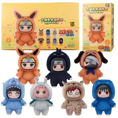 Новая EAKI Naruto Blind Box Shippuden Party Series Узумаки Мягкая Shippuden Оригинальная Плюшевая Фигурка Украшение Игрушка Коллекция Подарок