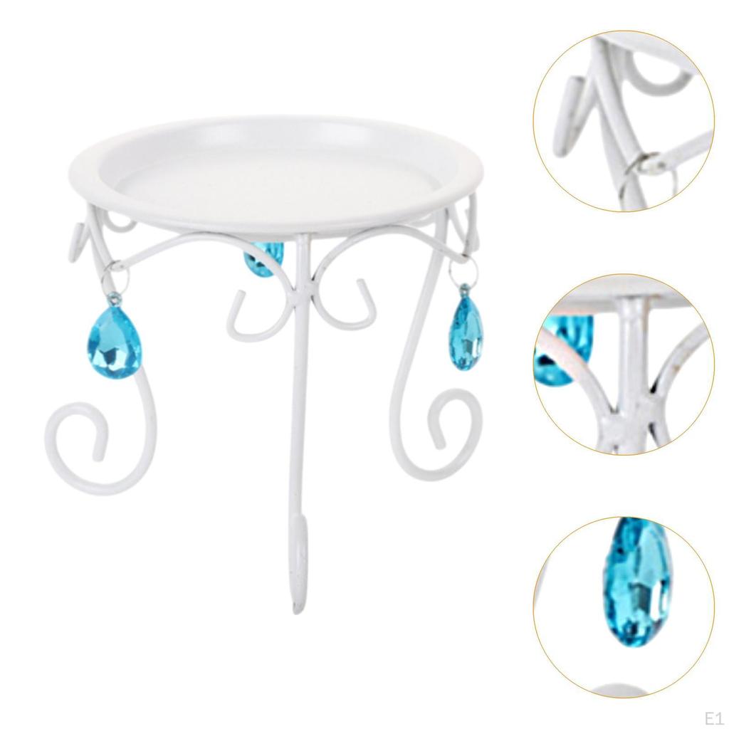 Flower Pot Plant Stand Display Rack Accessories Sturdy Planter Holder Potted for Garden