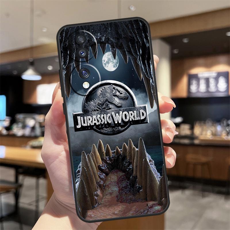 Jurassic Park Dinosaur World Cover For Huawei P30 P50 Pro P20 P40 Lite P Smart 2019 Nova 5T Honor X9a 50 70 X7 X8 Case