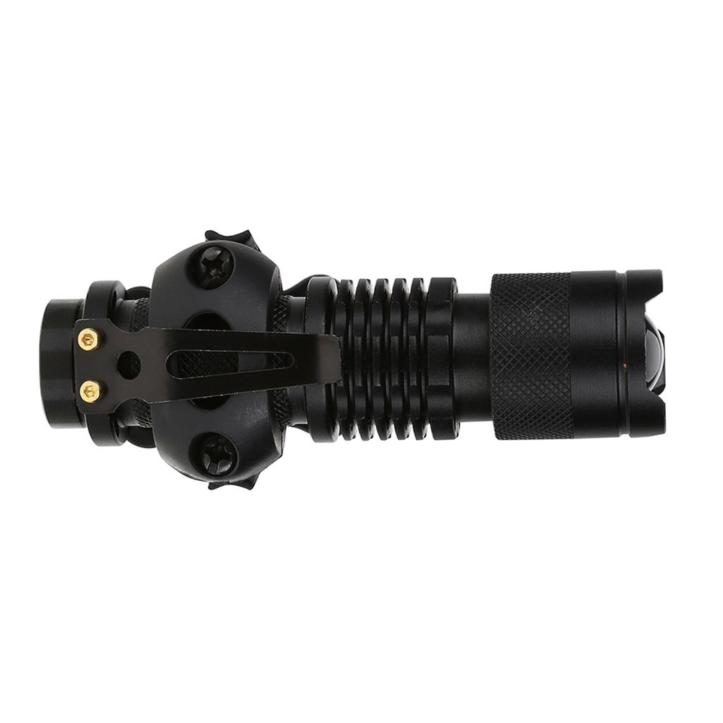 Уличный телескопический портативный светодиодный фонарик для зарядного устройства для шлема, комплект аксессуаров