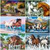 DIY Horse 5D Diamond Painting Mosaic Animal Diamond Embroidery Cross Stitch Full Round Drill Home Decor Christmas Gift