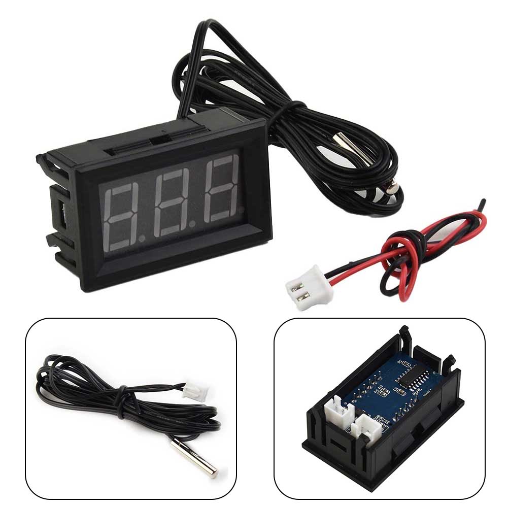 Аквариумный цифровой термометр Виварий Температура тела Резервуары для воды 18MA