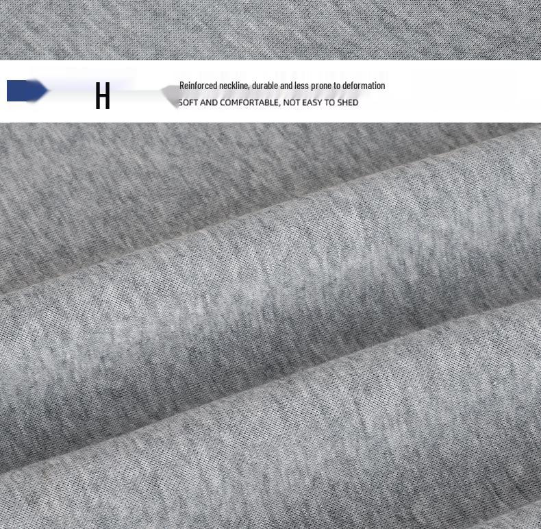 Унисекс Толстовка из хлопка с флисовой подкладкой - Толстая, Свободного кроя, с круглым вырезом, Стиль со спущенным плечом