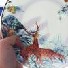Nordic Ins Wind Ceramic Plates Dishes Bone China Animal Dessert Fruit Snack Plate Home Dinnerware Decoration