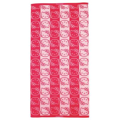 Marushin Sanrio Hello Kitty Узор Лица Ванное 3725013600 Полотенце, Милое,