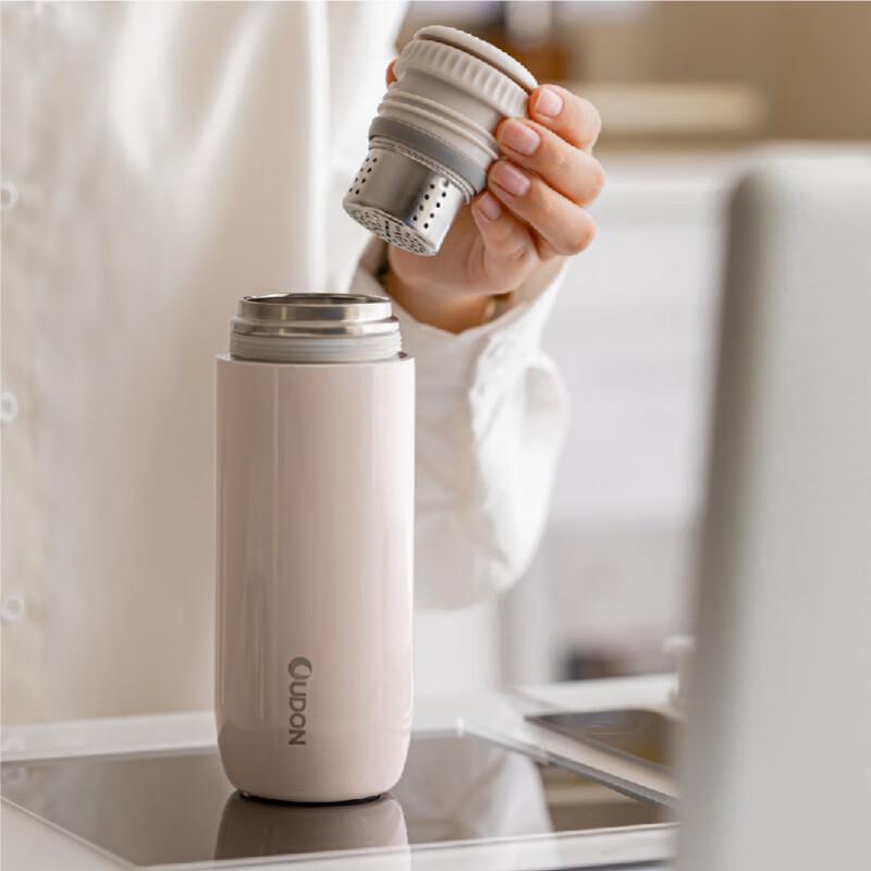 OUDON Smart Temperature Display Insulated Tea Tumbler