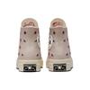 Converse Женские кроссовки Chuck 70 High с цветочной вышивкой светло-коричневые Desert-Sand Egret A02201C