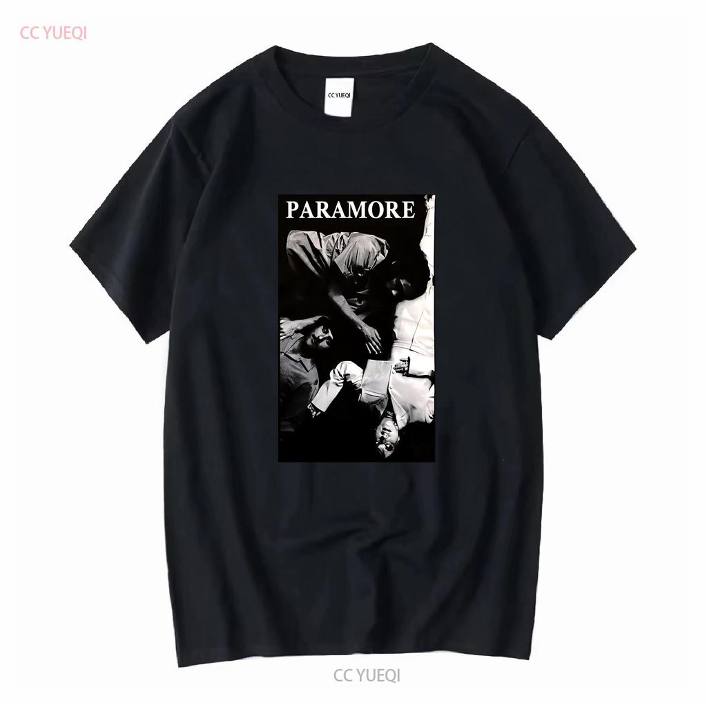 Paramore Band Portrait T Shirt Size L Xl Long Or Short Sleeves Vintage Washed Unisex Graphic Versatile Soft