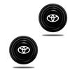 BBcq3 Для Toyota Corolla Rav4 Auris Автомобильные Силиконовые Наклейки-Амортизаторы Дверей Camry Yaris Prius Prado Avensis Звукоизоляционный Буферный Пирс